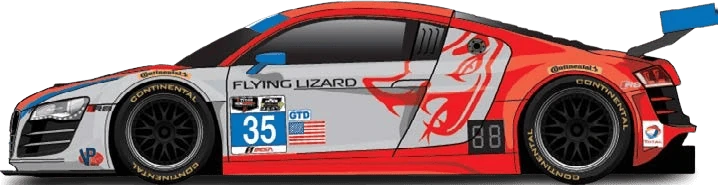 35번 아우디 R8 LMS 울트라