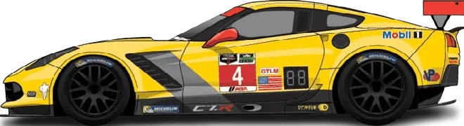 4번 쉐보레 콜벳 C7.R