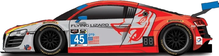 45번 아우디 R8 LMS 울트라