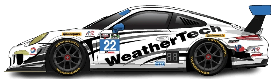 22번 포르쉐 911 GT 아메리카