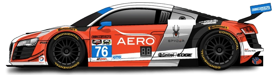 76번 아우디 R8 LMS 울트라