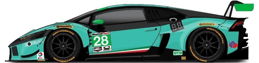 28번 람보르기니 우라칸 GT3