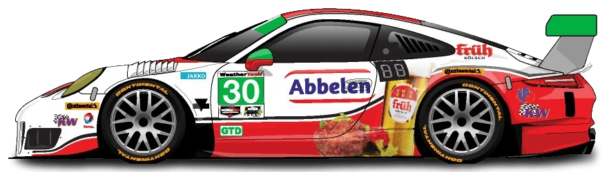30번 포르쉐 911 GT3 R