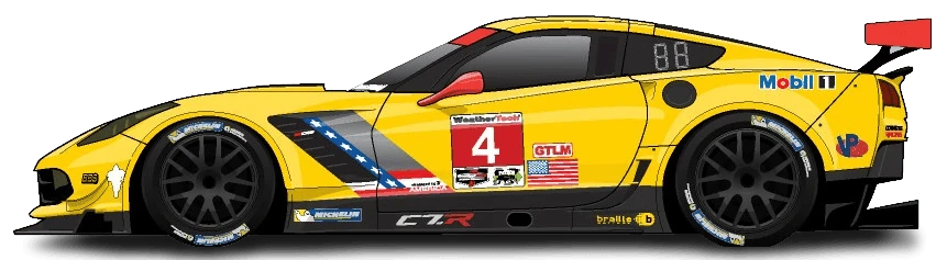 4번 쉐보레 콜벳 C7.R