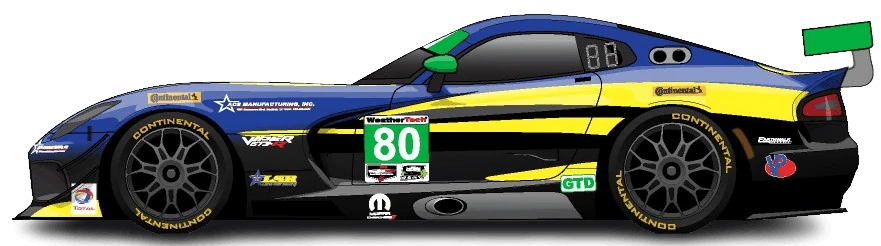 80번 닷지 바이퍼 GT3-R