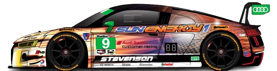 9번 아우디 R8 LMS