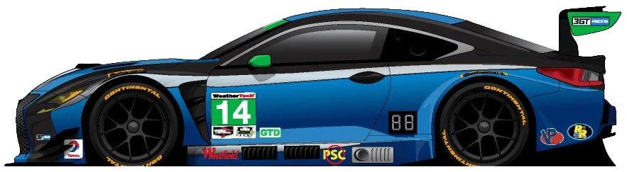 14번 렉서스 RC F GT3