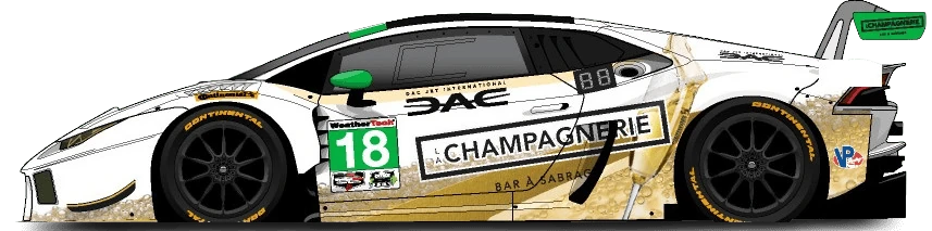 18번 람보르기니 우라칸 GT3