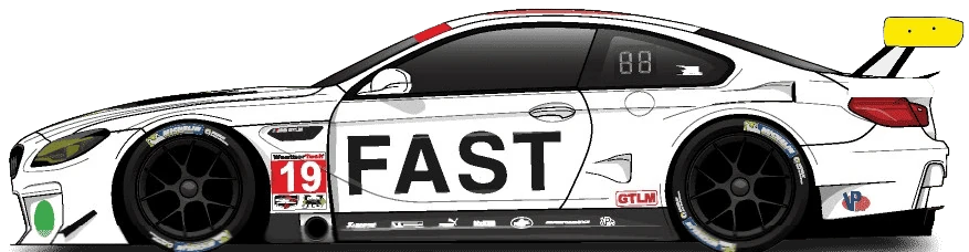 19번 BMW M6 GTLM