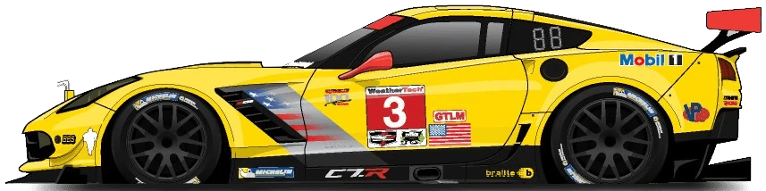 3번 쉐보레 콜벳 C7.R