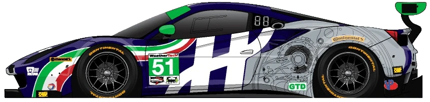 51번 페라리 488 GT3