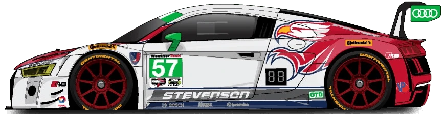 57번 아우디 R8 LMS