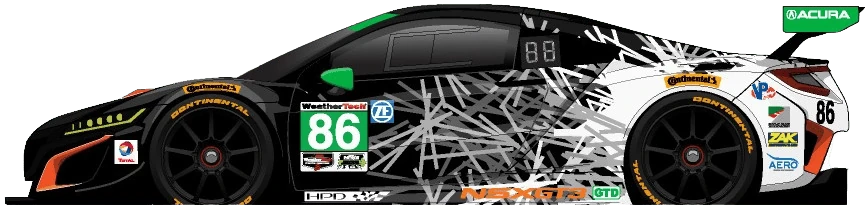 86번 아큐라 NSX GT3