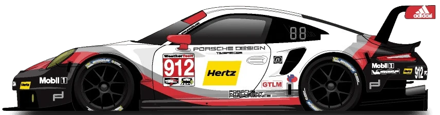 912번 포르쉐 911 RSR