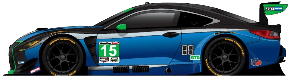 15번 렉서스 RC F GT3
