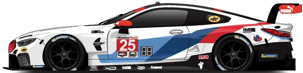 25번 BMW M8 GTE