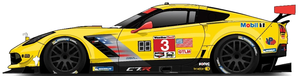 3번 쉐보레 콜벳 C7.R