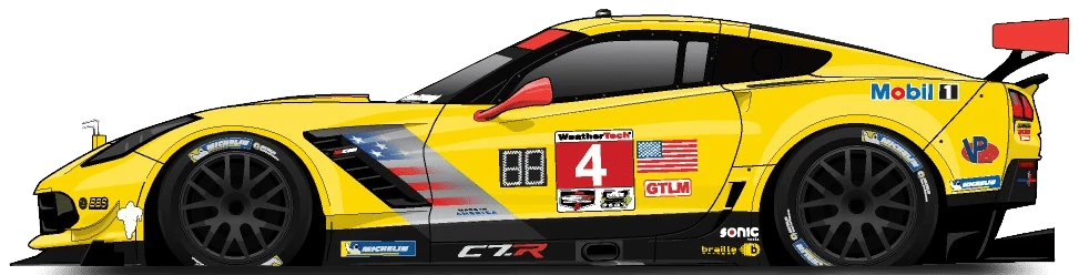 4번 쉐보레 콜벳 C7.R
