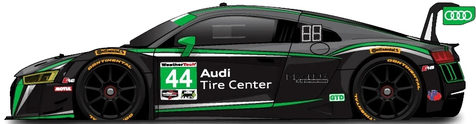 44번 아우디 R8 LMS