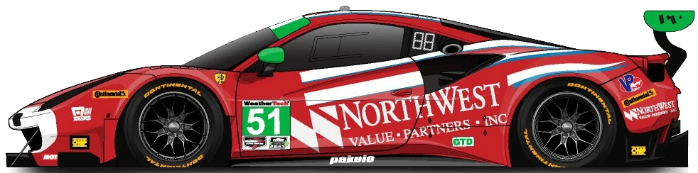51번 페라리 488 GT3
