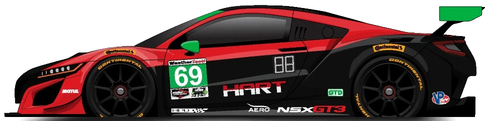 69번 아큐라 NSX GT3