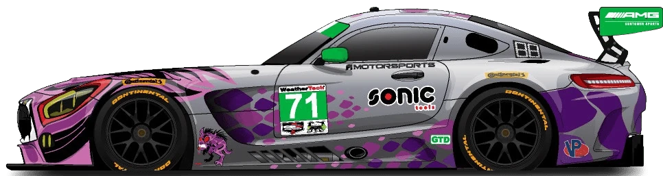71번 메르세데스-AMG GT3