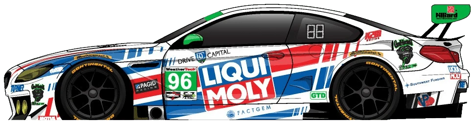 96번 BMW M6 GT3