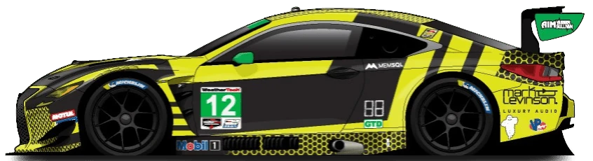 12번 렉서스 RC F GT3