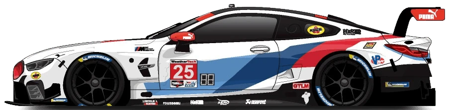 25번 BMW M8 GTE