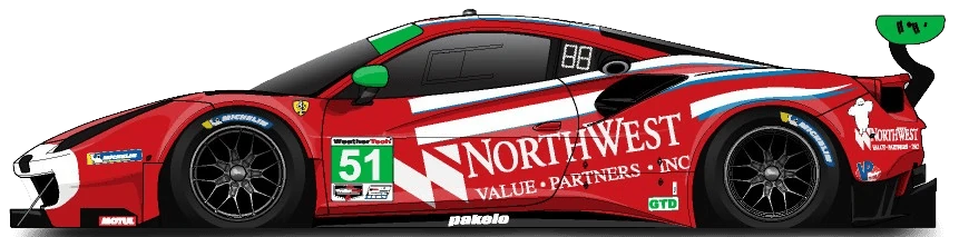 51번 페라리 488 GT3
