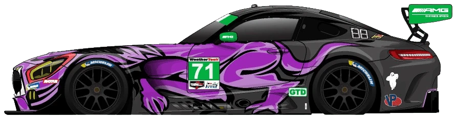 71번 메르세데스-AMG GT3