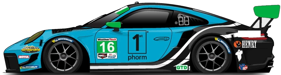 16번 포르쉐 911 GT3 R