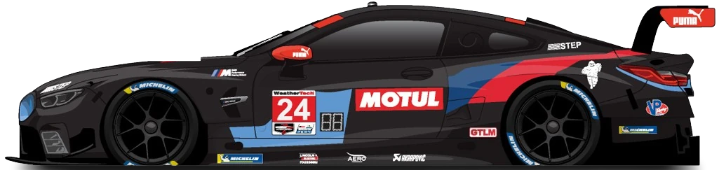 24번 BMW M8 GTE