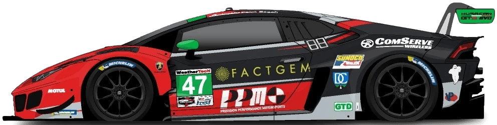 47번 람보르기니 우라칸 GT3 Evo