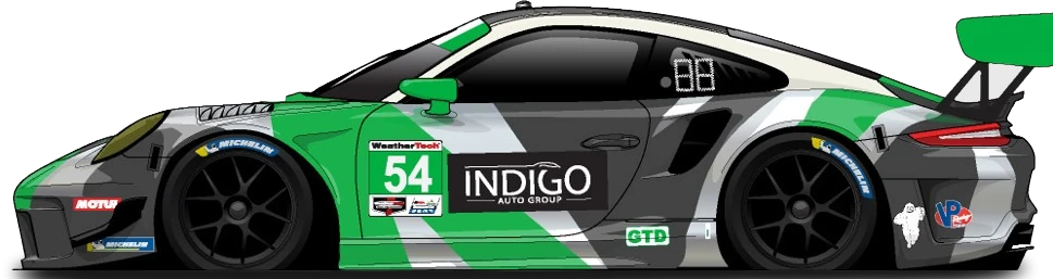 54번 포르쉐 911 GT3 R