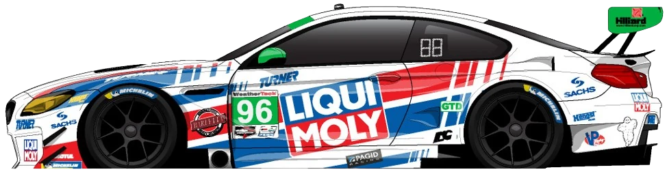 96번 BMW M6 GT3
