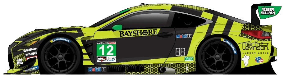 12번 렉서스 RC F GT3