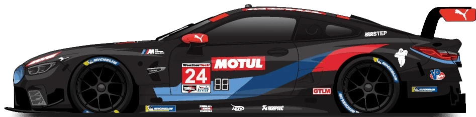 24번 BMW M8 GTE