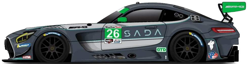 26번 메르세데스-AMG GT3 Evo