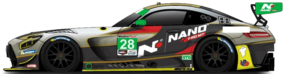 28번 메르세데스-AMG GT3 Evo