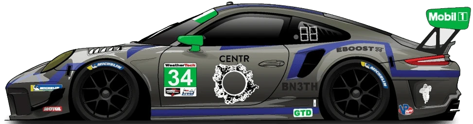 34번 포르쉐 911 GT3 R