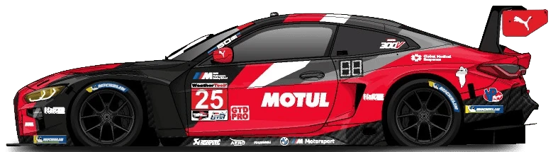 25번 BMW M4 GT3