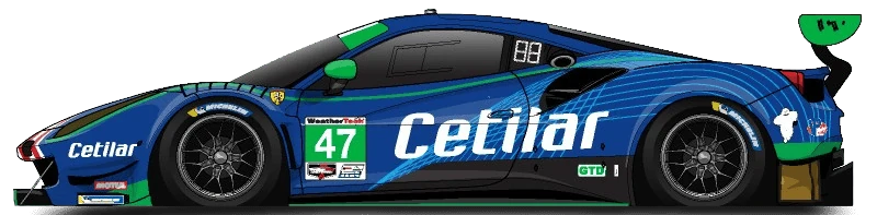 47번 페라리 488 GT3 Evo 2020