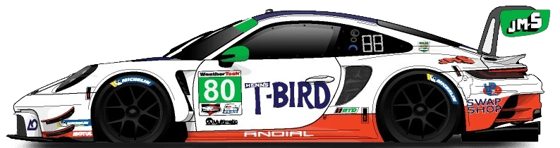 80번 포르쉐 911 GT3 R
