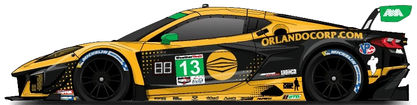 13번 쉐보레 콜벳 Z06 GT3.R