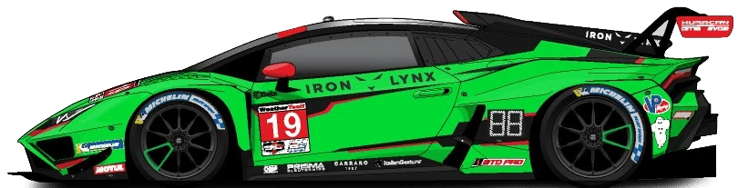 19번 람보르기니 우라칸 GT3 Evo 2