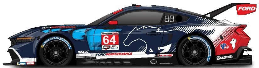 64번 포드 머스탱 GT3