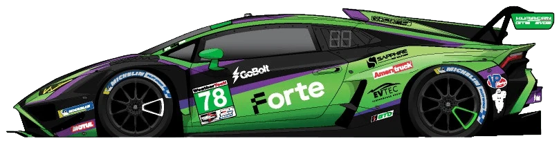 78번 람보르기니 우라칸 GT3 Evo 2