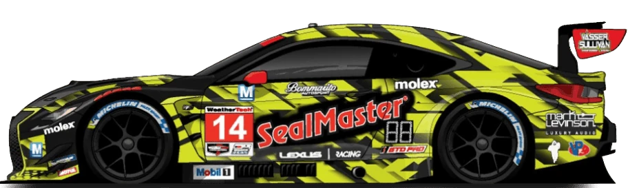 14번 렉서스 RC F GT3