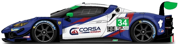34번 페라리 296 GT3